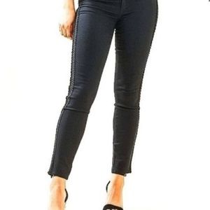 NWT Lilly Pulitzer South Ocean Skinny Jeans size 8; Color:  Onyx (Black)